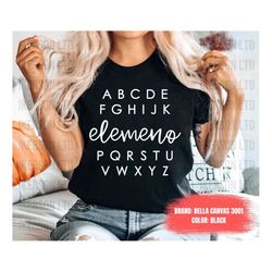 funny teacher shirt elemeno tee shirt teacher shirts teacher shirt alphabet t-shirt mom shirt funny teacher