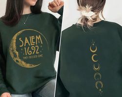 retro salem 1692 shirt, salem they missed one shirt,vintage halloween shirt, salem massachusetts, halloween party shirt