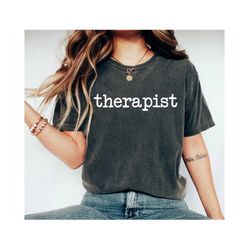 therapist shirt therapist gift gift for therapist therapy shirt mental health shirt awareness shirt counselor shirt psyc