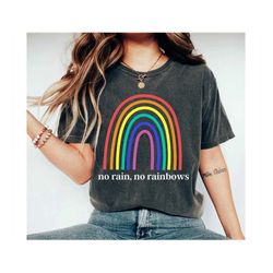 70s shirt, no rain no rainbows, hippie shirt, retro band tee, 70s clothing style, retro shirt