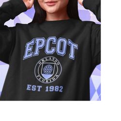 epcot college style sweatshirt