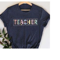 first grade teacher vneck shirts, teacher appreciation gifts, elementary school teacher clothing, gift for new teacher,