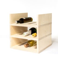 stackable bottle rack - el celler3