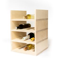 stackable bottle rack - el celler4