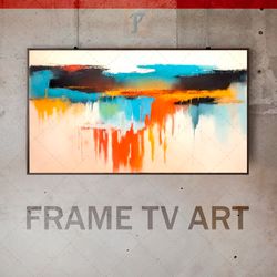 samsung frame tv art digital download, frame tv art abstraction, frame tv art modern, frame tv art painting, expressive