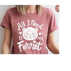 funny ferret t-shirt, ferret gifts, ferret graphic tees, ferret shirts for kids, ferret crewneck sweatshirt, animal tshi