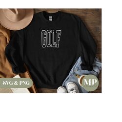 golf svg & png