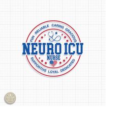 nurse 4th of july svg neuro icu nurse svg stethoscope svg 4th of july neuro icu nurse gift svg july 4th neuro icu nurse