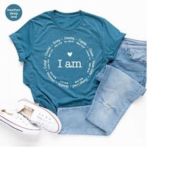 christian shirts, christian gifts, religious graphic tees, inspirational outfit, gifts for mom, bible verse t-shirt, fai