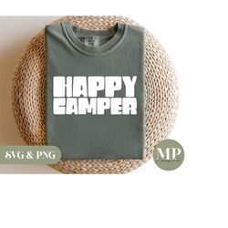 happy camper | funny camping svg & png