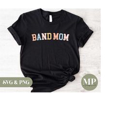 band mom svg & png