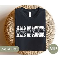 maid of honor svg & png