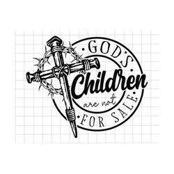 god's children are not for sale svg, protect our children, retro christian svg, quote gods children svg, sound of freedo