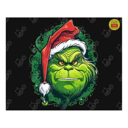 unleash the grinch spirit with grinch christmas png - instant download, digital sublimation png, christmas grinch, holid