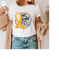 childhood cancer t-shirt, cancer support crewneck sweatshirt, cancer survivort gift, cancer awareness shirt, awareness g