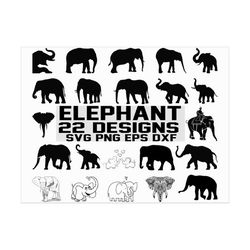 Elephant svg / elephants svg / wild life svg / africa animals svg / cutting file / for cricut and other machines / cut f