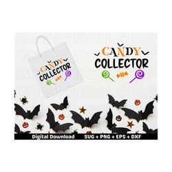 halloween candy collector bag svg, candy collector svg, halloween png, halloween svg, halloween png, halloween candy bag