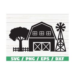 farm svg / cut file / cricut / commercial use / silhouette / barn wood sign / farmhouse svg / windmill / clip art