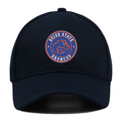 NCAA Logo Embroidered Baseball Cap, NCAA Boise State Broncos Embroidered Hat, Boise State Broncos Football Cap