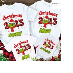 custom christmas grinch, vintage grinch shirt, christmas grinchmas, family christmas grinch shirt, christmas grinch swea