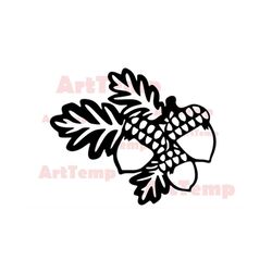 acorns svg, papercut template, acorns silhouette, vector monogram, acorns clipart, dxf for plasm, silhouettes dxf decal,