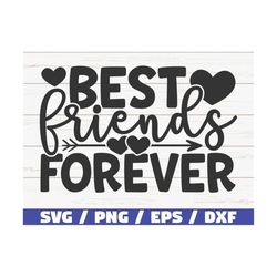 best friends forever svg / cut file / cricut / commercial use / silhouette / best friends svg / bff svg