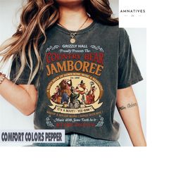 country bear shirt, jamboree shirt, grizzly hall shirt, proundly present the country bear, it's a hoot, yee-haw, come on