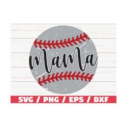 baseball mama svg / cricut / cut file / silhouette / baseball svg / commercial use / baseball shirt / baseball fan / gru