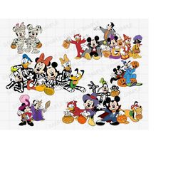 Mouse Halloween SVG Mouse and Friends Halloween SVG