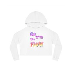 retro go with the flow png, good days ahead, retro png, motivational, positive quotes , positive vibes png, shirt sublim