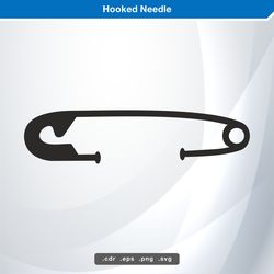 hooked handle svg digital vector