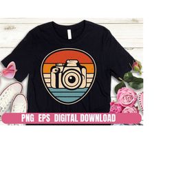 camera photography design png eps printing sublimation tshirt digital file download