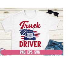design png eps svg american truck driver parenthood printing sublimation tshirt digital file download