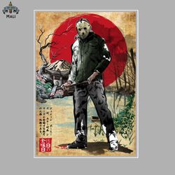 jason in japan woodblock sublimation png download