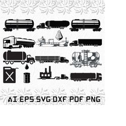 oil tank truck svg, oil tank trucks svg, oil tank svg, tank truck, oil truck, svg, ai, pdf, eps, svg, dxf, png