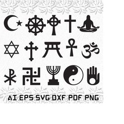 world religions svg, world religion svg, world svg, religions, worlds, svg, ai, pdf, eps, svg, dxf, png