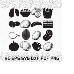 potato svg, potato's svg, love svg, hand, alozz, svg, ai, pdf, eps, svg, dxf, png