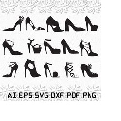 heel shoes women svg, heel shoes womens svg, heel shoes svg, shoes women, women, svg, ai, pdf, eps, svg, dxf, png