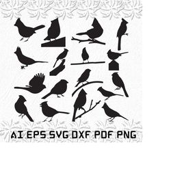 cardinal svg, cardinals svg, birds svg, bird, red, svg, ai, pdf, eps, svg, dxf, png