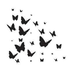 butterflies svg, png, jpg files. butterflies silhouette. butterflies bundle. butterflies set. digital download.