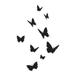 butterflies svg, png, jpg files. butterflies silhouette. butterflies bundle. butterflies set. digital download.