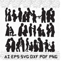 pregnant couple svg, pregnant couples svg, pregnant svg, couple, happy, svg, ai, pdf, eps, svg, dxf, png