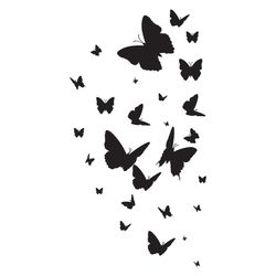 butterflies svg, png, jpg files. butterflies silhouette. butterflies bundle. butterflies set. digital download.