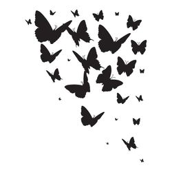 butterflies svg, png, jpg files. butterflies silhouette. butterflies bundle. butterflies set. digital download.