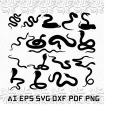 snake svg, snakes svg, animal svg, animals, black, svg, ai, pdf, eps, svg, dxf, png