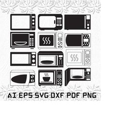 microwave svg, microwaves svg, weve svg, micro wave, micro, svg, ai, pdf, eps, svg, dxf, png