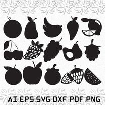 fruits svg, fruit svg, apple svg, mango, party, svg, ai, pdf, eps, svg, dxf, png