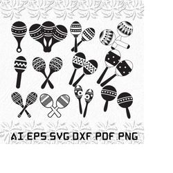 maracas pair svg, maracas pairs svg, maracas svg, pair, pairs, svg, ai, pdf, eps, svg, dxf, png