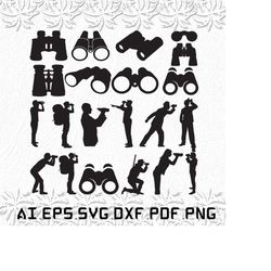 binoculars svg, binocular svg, nature svg, bird, birds, svg, ai, pdf, eps, svg, dxf, png