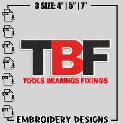 tbf logo embroidery design, tbf logo embroidery, logo design, embroidery shirt, logo shirt, instant download